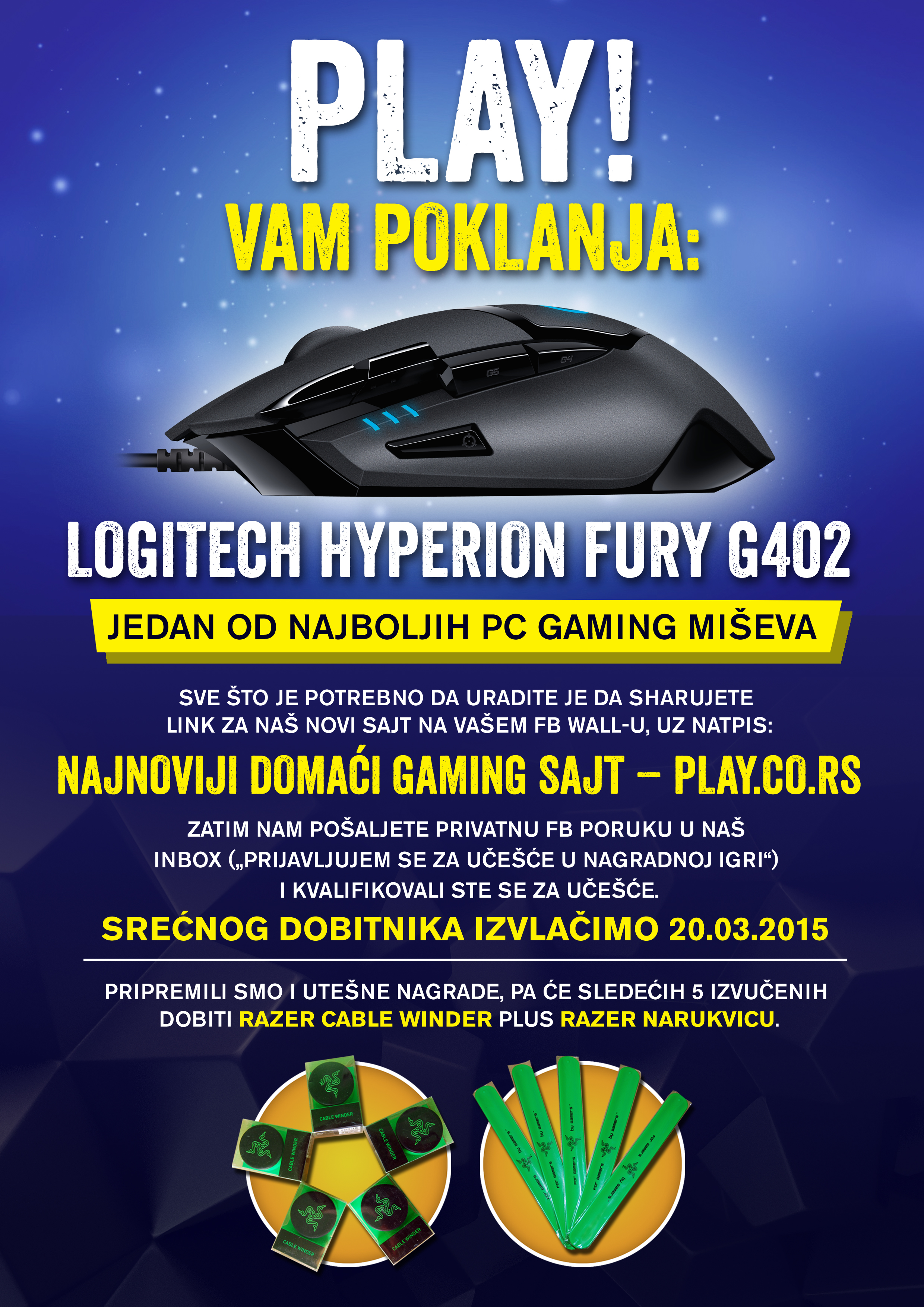 Logitech nagradna igra